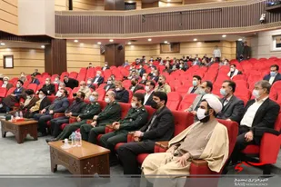 مراسم گرامیداشت هفته بسیج در دانشگاه قم