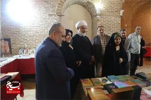 چهارمین نمایشگاه کتاب قزوین افتتاح شد