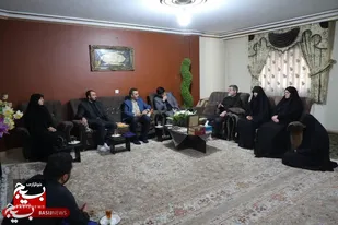 مسئولان وزارت کار به دیدار خانواده&zwnj;های شهدای جنگ دوازده روزه رفتند
