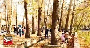 جشنواره پاییزه به مناسبت هفته بسیج در پارک باباامان برگزار شد