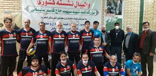 ادامه مسابقات والیبال نشسته لیگ دسته اول کشور در شاهرود