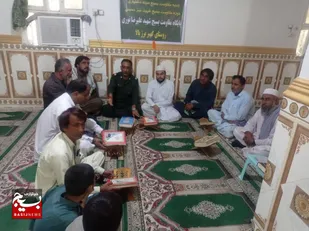 برگزاری محفل انس با قرآن در پایگاه بسیج شهید علیرضا نوری