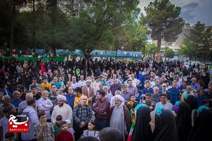 ویژه برنامه جشن غدیر در خیابان های سرخه برگزار شد