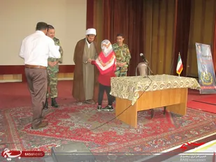 آیین اختتامیه جشنواره قرآن و حدیث ارتش در تیپ ۱۸۴ شهید فتح الهی خرم آباد