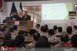بررسی علل تصادفات با حضور یکی از مسئولان پلیس راهور قم