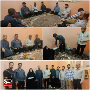در راستای تکریم مقام و منزلت خانواده های معظم شهدا و ایثارگران در شرق اهواز