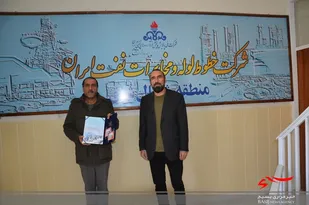 تجلیل از آزاده مرکز انتقال نفت شاهرود/اسارت بعد از پذیرش قطعنامه+ عکس