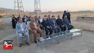 کلنگ&zwnj;زنی مجتمع ورزشی و چمن مصنوعی دانشگاه فرهنگیان قائنات