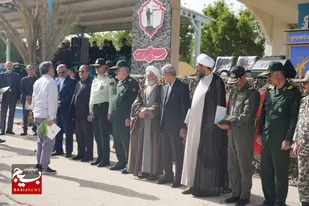 برگزاری صبحگاه مشترک نیروهای مسلح استان همدان به مناسبت سالروز آزادسازی خرمشهر