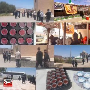 آغوش باز موکب شهید مبین رشیدی نصرت آباد&nbsp;   برای زائران ابا عبدالله حسین( ع)
