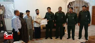تقدیر فرمانده ناحیه مقاومت بسیج عسلویه از سربازان وظیفه