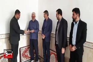 دیدار فرماندار فامنین با جانبازان دوران دفاع مقدس