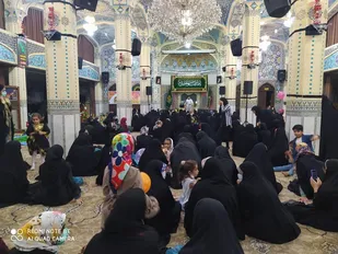 جشب بزرگ روز دختر به مناسبت ولادت حضرت معصومه (س) در بیت الرضا بافق