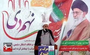 تشخیص مسیر درست در فتنه ها را قدرت ایمان و بصیرت نشان می دهد/رسانه های غرب، نابسامانی های آمریکا را بزک می کنند