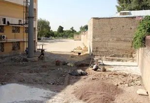 فاز&zwnj;سوم کف&zwnj;سازی محوطه دولتخانه&zwnj; صفوی قزوین آغاز شد