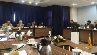 نشست هم اندیشی خلق آثار هنری پیرامون موضوع &laquo;غزه&raquo; در مشهد مقدس برگزار شد
