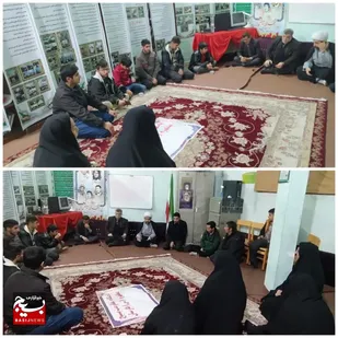 جلسه هیئت اندیشه ورزان بسیجیان