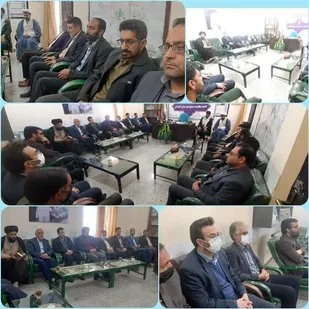 دیدار اعضای شورای فرهنگی عمومی کوهبنان با فرمانده سپاه