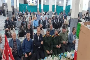 مراسم گرامیداشت و یادواره ۴۴ شهید حوزه امام علی(ع) فامنین