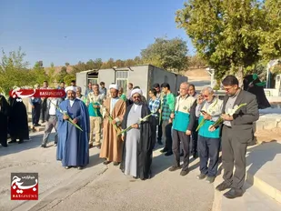 تجدید میثاق با شهیدان در اولین روز از هفته وقف گلزار شهدای شهرکرد