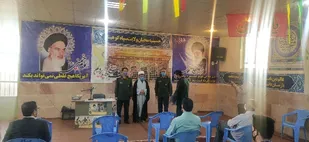 معارفه فرمانده حوزه مقاومت موسی بن جعفر علیه السلام کوهبنان