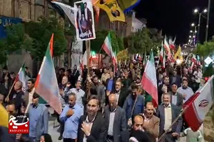 راهپیمایی و اجتماع پرشور مردم شهرستان فامنین