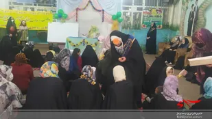 جشن ولادت پیامبر اکرم(ص) در پایگاه بسیج نسیبه