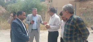 مشکل بی آبی در دهستان سادات محمودی بخش پاتاوه برطرف می شود