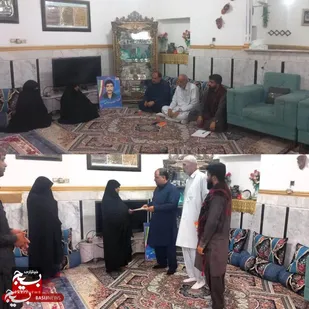 تجدید میثاق با آرمان&zwnj;های شهدا؛ جانشین سپاه شهرستان سراوان با خانواده شهید &laquo;عیسی سپاهی&raquo; دیدار کرد