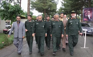 بازدید سردار غیب پرور از قرارگاه شهید فهمیده