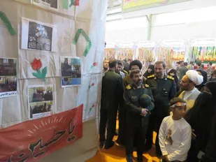 نمایشگاه طرح اسوه در گندمان افتتاح شد