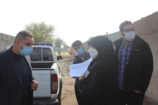 بازدید سرپرست بخشداری مرکزی ری از حریم روستاهای تقی آباد و امین آباد