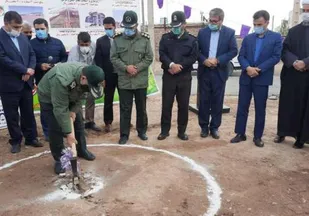 کلنگ زنی بوستان ولایت قاین با اعتباری بالغ بر 2 میلیارد تومان