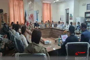 برگزاری مراسم بزرگداشت حماسه ی یوم الله نهم دی ماه در بخش مرزی بم پشت
