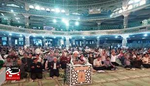 مراسم پرفیض دعای عرفه در شهرکرد