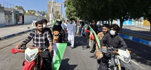 رژه موتورسواران چابهاری؛ آغاز هفته دفاع مقدس با نمایش اقتدار و همبستگی