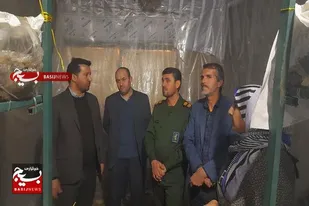 بازدید مسئولین شهرستان فامنین از کارگاه&zwnj;های اقتصاد مقاومتی در روستای زرقان