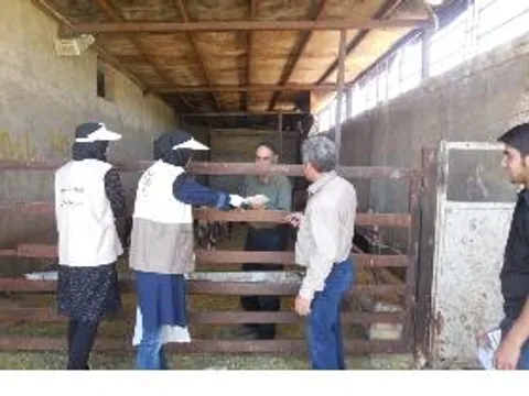 شرکت کارشناسان بسیجی در اردوي جهادي 3 روزه