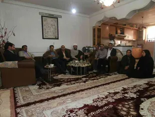 دیدار مسئولین اداره فرهنگ و ارشاد اسلامی شاهرود با جانبازان