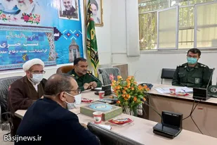 نشست خبری فرمانده سپاه تویسرکان با اصحاب رسانه
