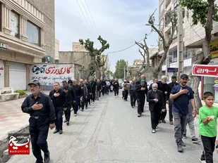 برگزاری مراسم عزاداری شهادت امام جعفر صادق (ع) در محمدشهر