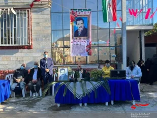 آبروی محله بیاد شهید باقرهاشمی در رامسر به روایت تصویر