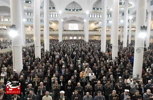 برگزاری باشکوه نماز عید سعید فطر در مصلی خاتم الانبیاء (ص) زنجان+تصاویر