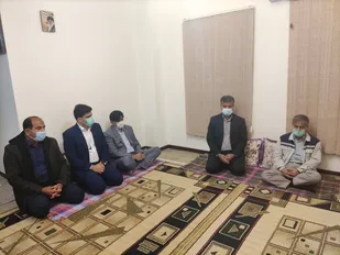 دیدار و تجلیل از خانواده محترم شهداء و جانبازان جزیره خارگ