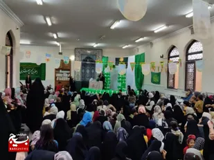 جشن باشکوه عید غدیر با حضور ۱۲۰۰ بانوی گرجی سفلی در مدرسه علمیه سیدالشهدا(ع) برگزار شد