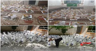 کاروان شادی و رزمایش مومنانه در باباحیدر