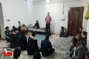 برگزاری یادواره خانگی گرامیداشت شهید &laquo;خیشه&raquo; در روستای رزینی نهاوند