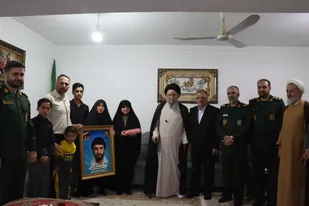 دیدار مسئولان ارشد گلستان با خانواده سردار شهید موسی&zwnj;رضا خراسانی
