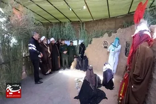 برپایی نمایشگاه &laquo;از کربلای سرخ شهادت&raquo; در مراغه