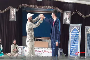 برگزاری کلاس دفاع شخصی برای کارکنان سپاه ناحیه همدان